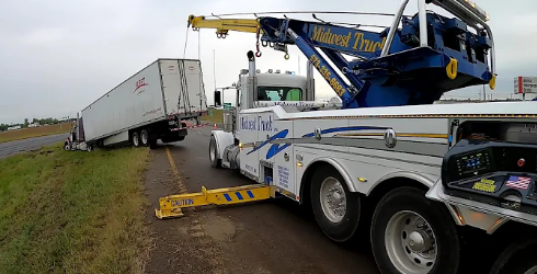 towing a semi truck