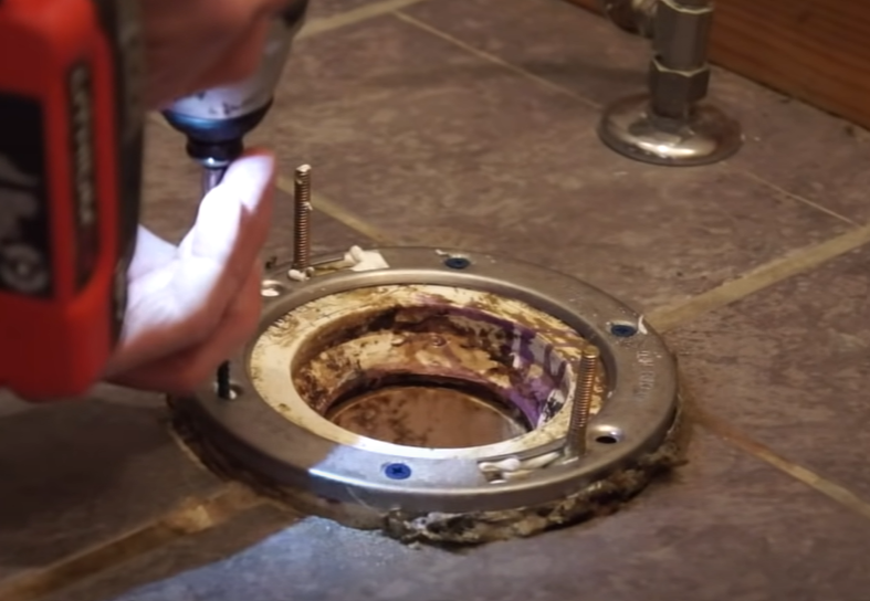 Replace A Toilet Flange