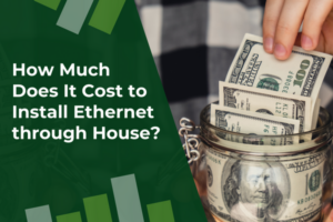 Install Ethernet through House