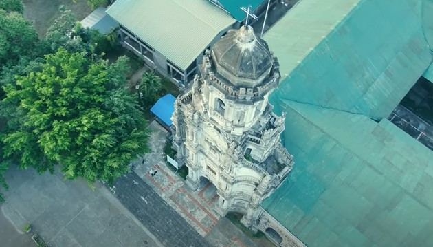 Church Aerial shot