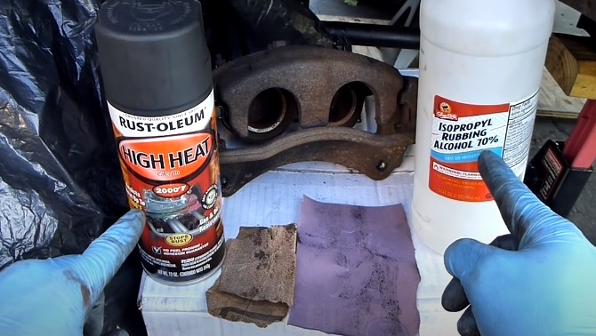 Cleaning agents for the caliper