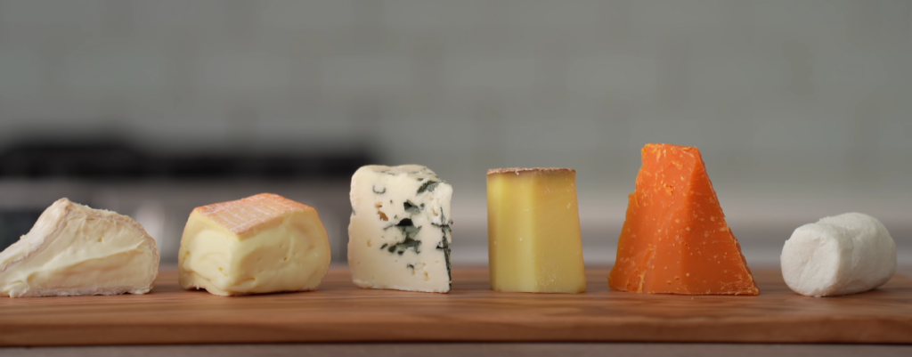 Different Kinds of Cheeses