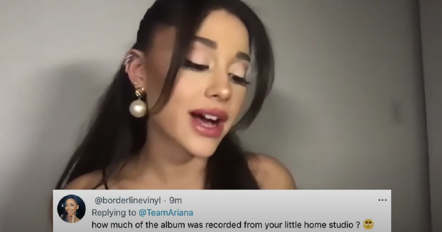 Ariana Livestream Q&A