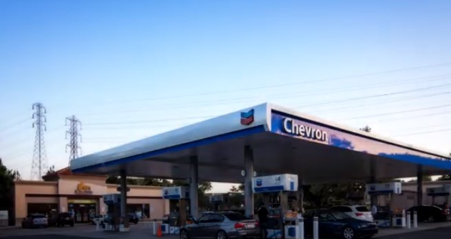 Chevron fuel station