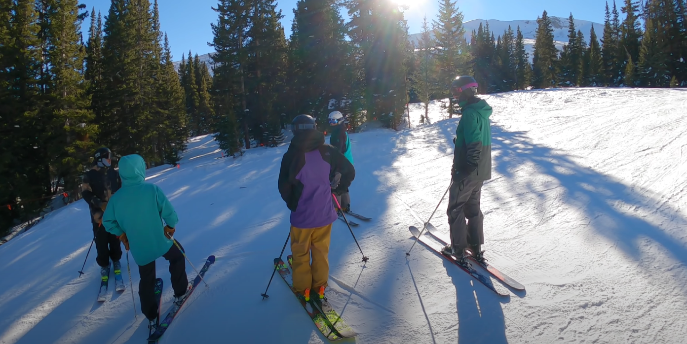 Group Skiing