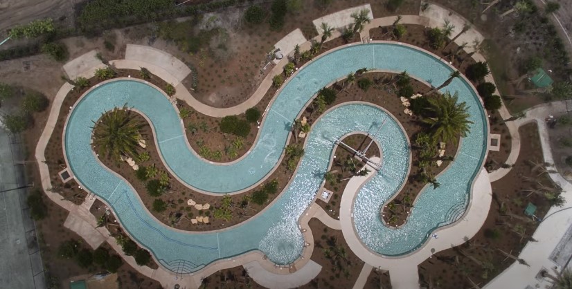 Lazy River top view