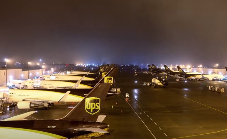 UPS Delivery planes