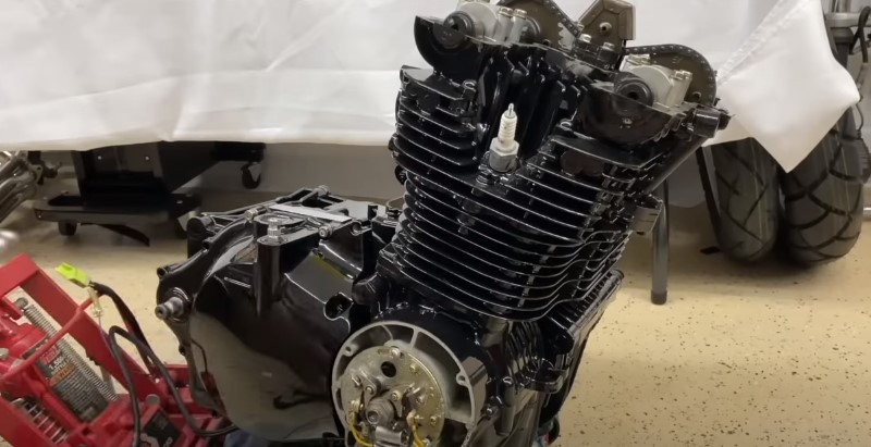 Building the racer starts in engine