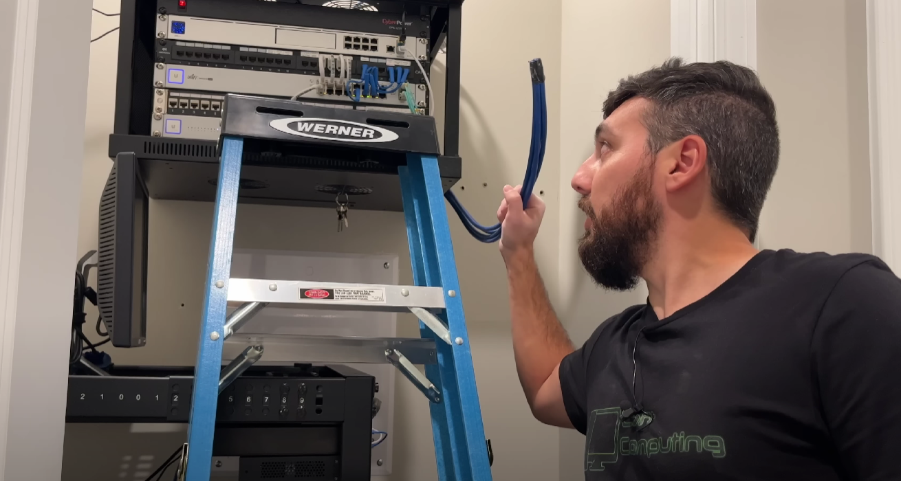 Installing Cat-6 Cable