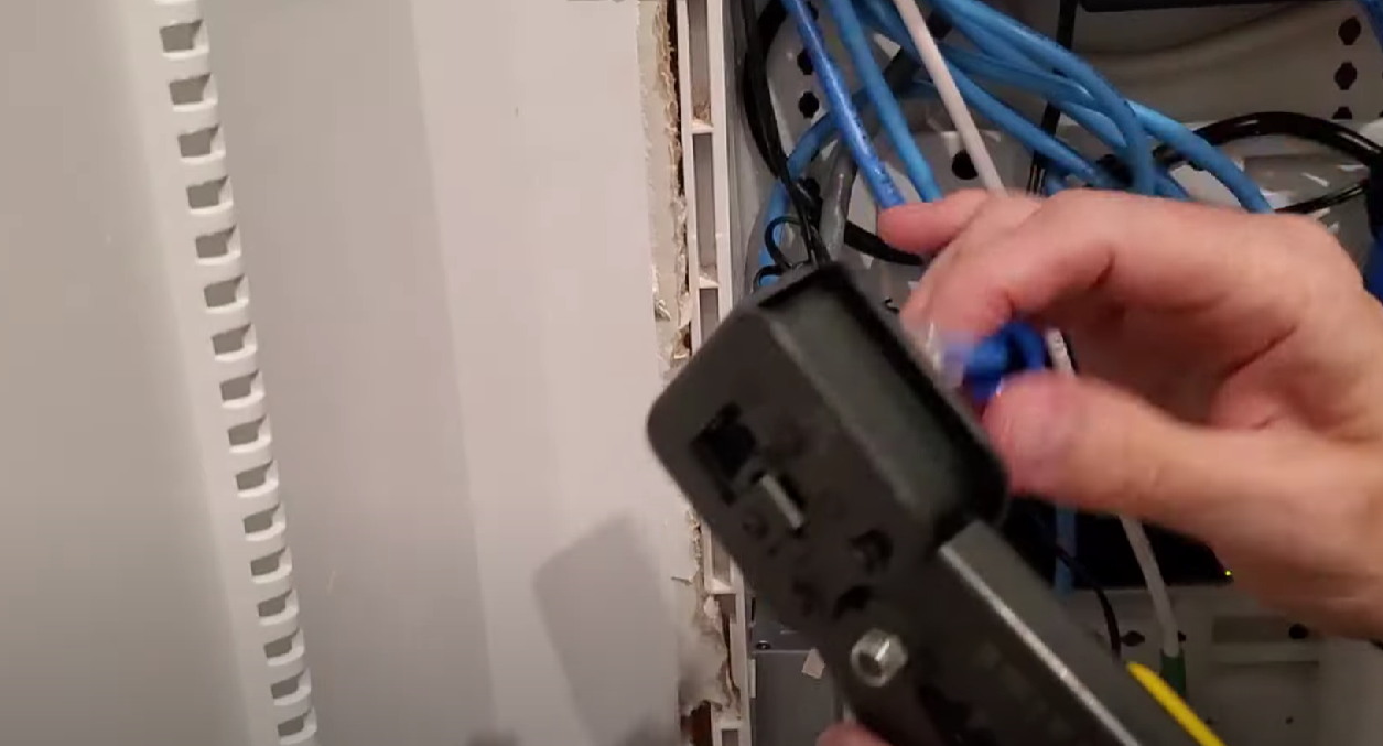 Installing Cat-6 Cable