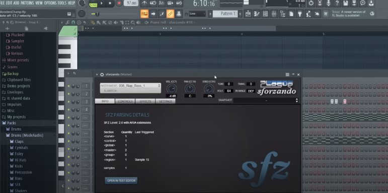 Music production software