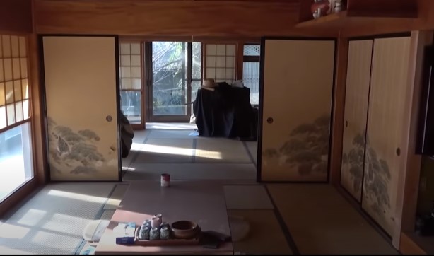 Inside a Japanese house