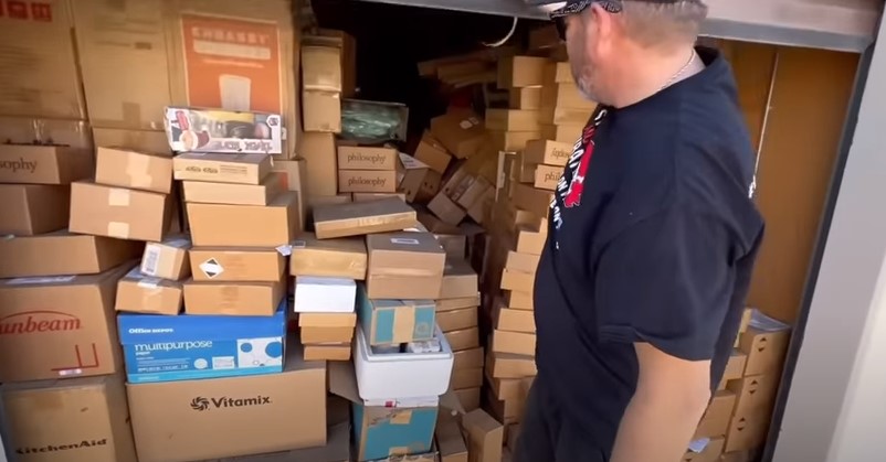 Storage Unit full of box