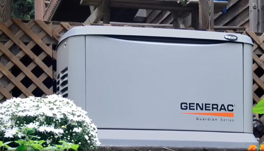 generac generator installed